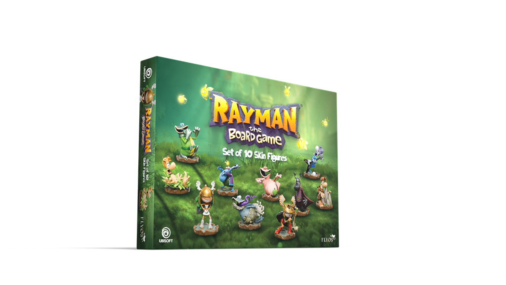 Flyos Games Rayman Set of 10 Skin Figures