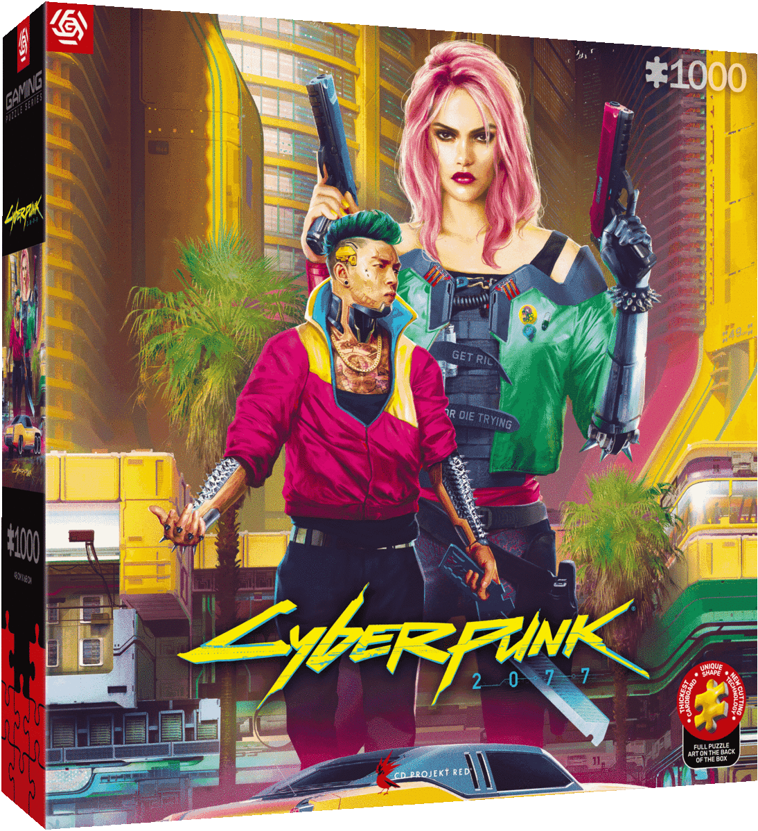 Gaming Good Loot Puzzle Cyberpunk 2077 Kitsch Style 1000 ks