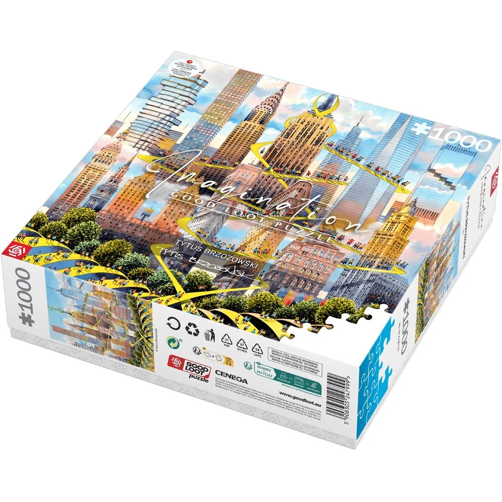 Gaming Good Loot IMAGINATION Puzzle Tytus Brzozowski - New York 1000 ks