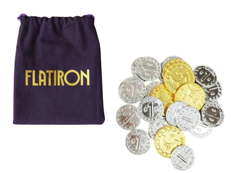 Ludonova Flatiron - Metal Coins