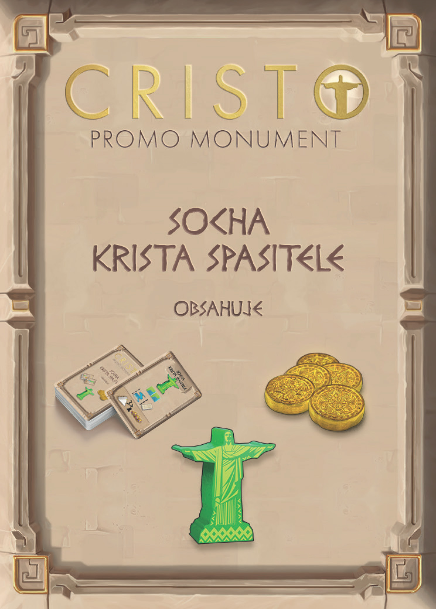 TLAMA games Monumenty věků: Socha Krista Spasitele promo (World Wonders: Cristo Promo CZ)