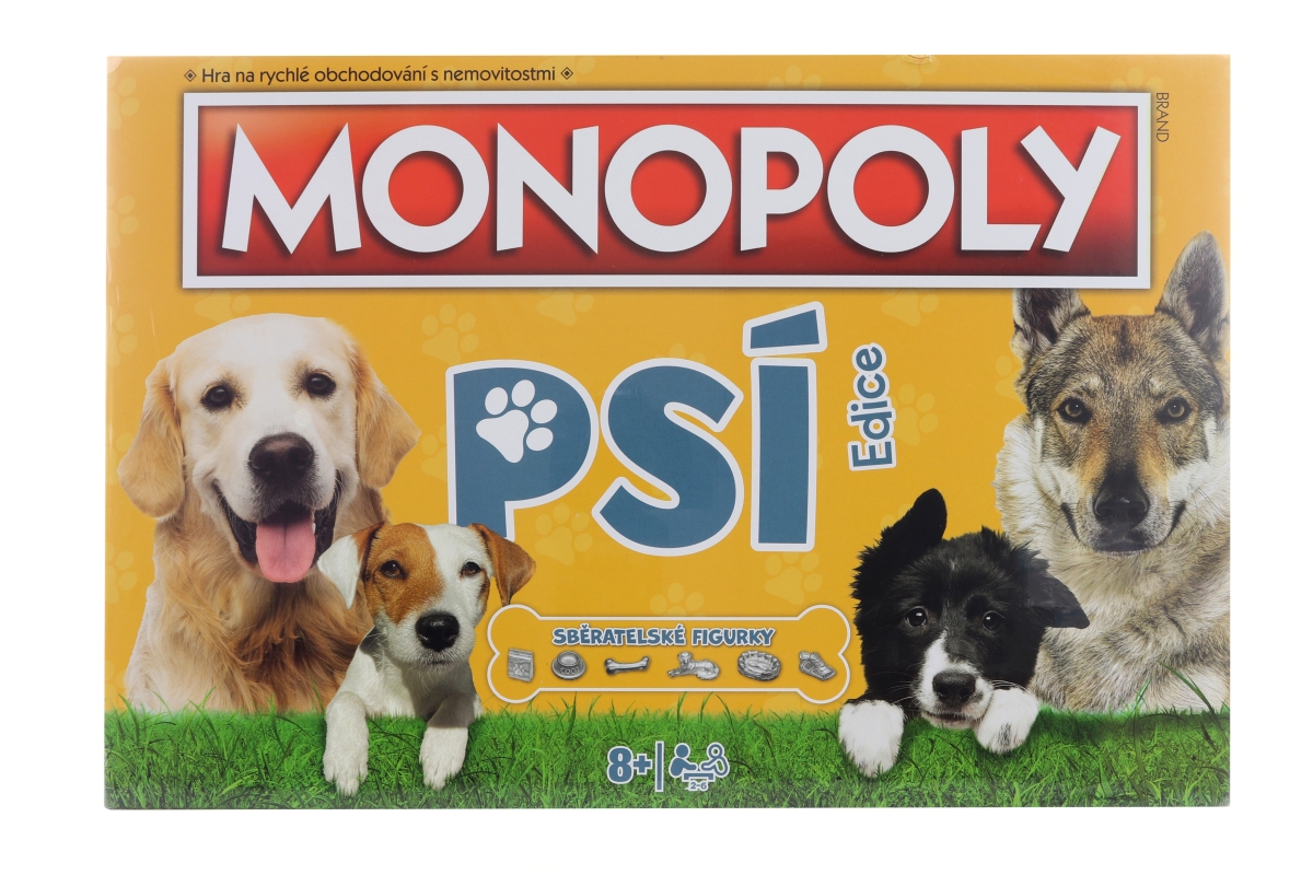 Hasbro Gaming Monopoly Psí edice CZ