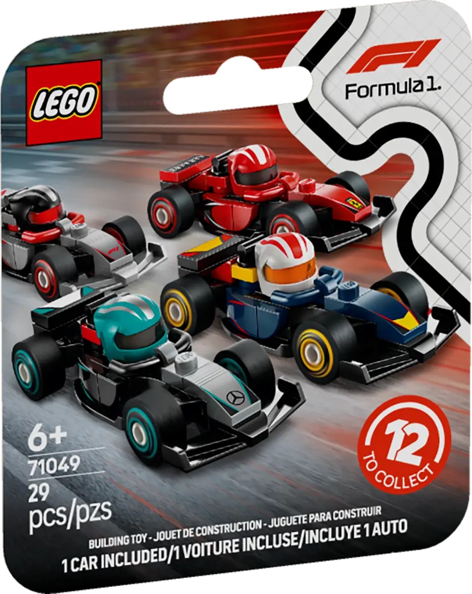 LEGO LEGO® Minifigurky Sběratelské závodní auto F1® 71049