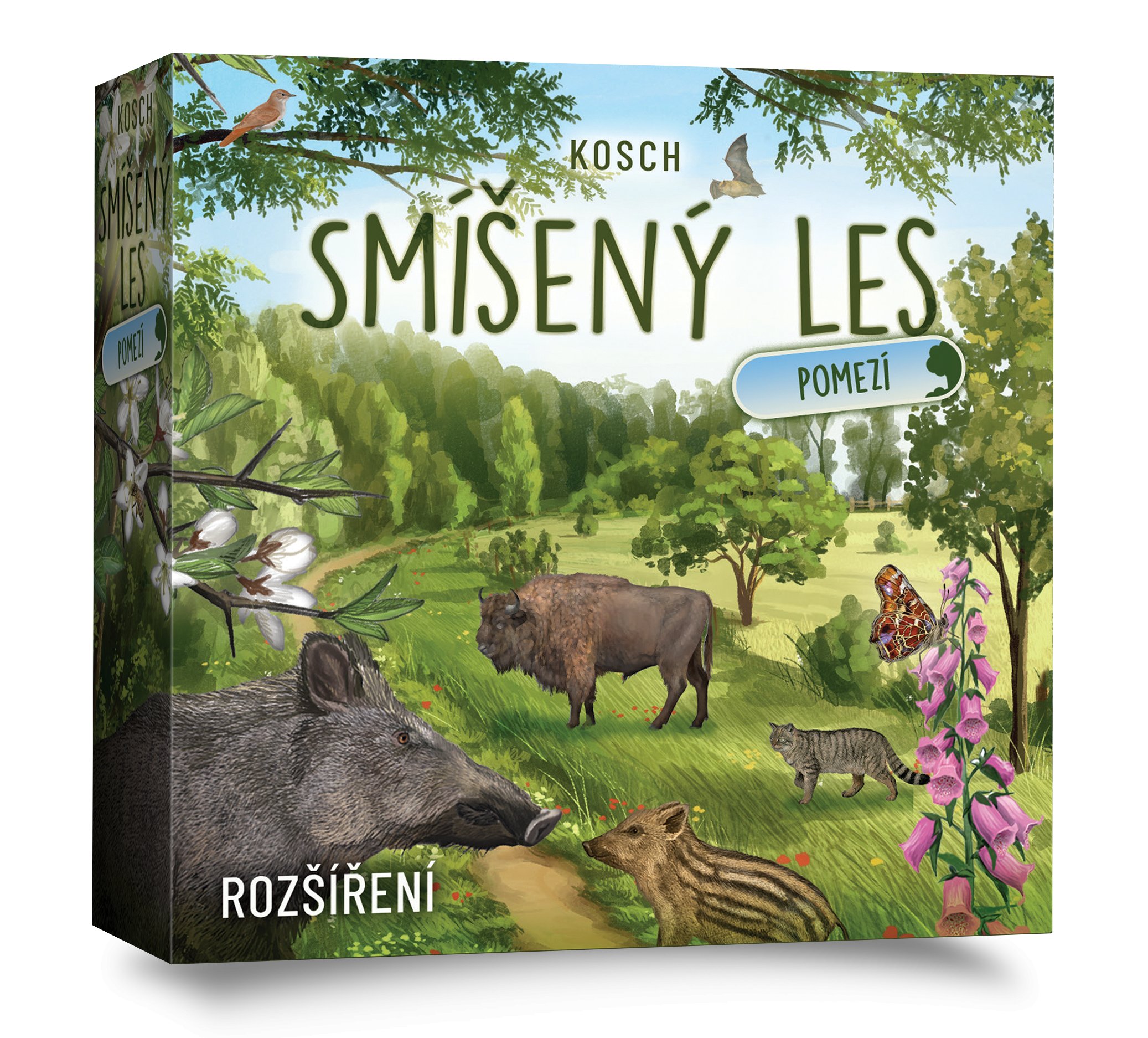 Asmodee Czech Republic Smíšený les: Pomezí Forest Shuffle: Woodland Edge (CZ)