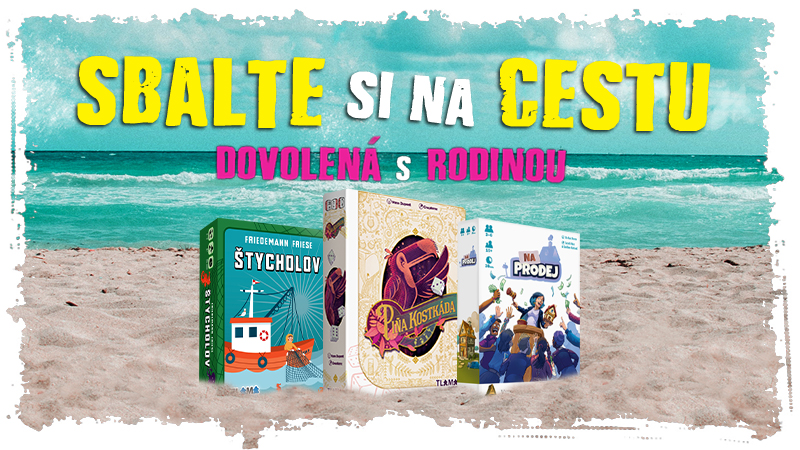 TLAMA games Dovolená s rodinou (Piña Kostkáda, Štycholov, Na prodej)