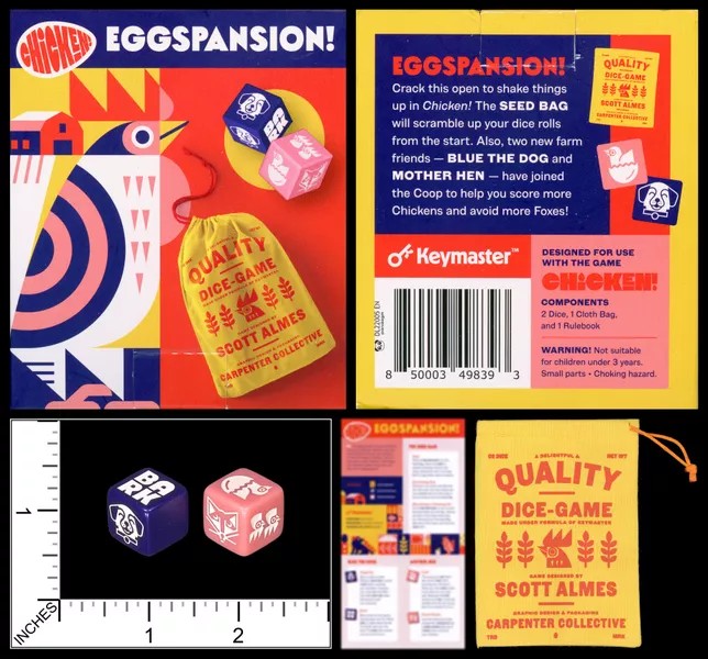 Keymaster Games Chicken!: Eggspansion