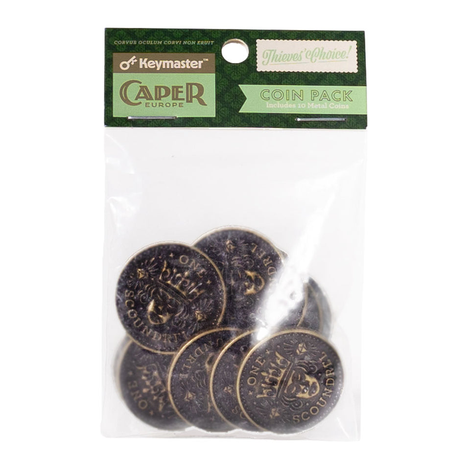 Keymaster Games Caper: Europa - Metal Coins