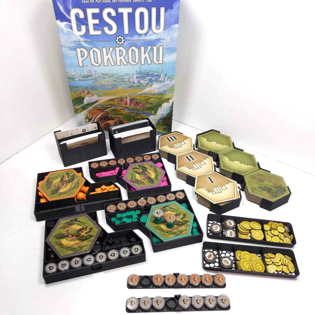Inserty HERMAN Insert: Cestou Pokroku NENÍ HRA! Insert pro hru Cestou Pokroku / Beyond the Horizon