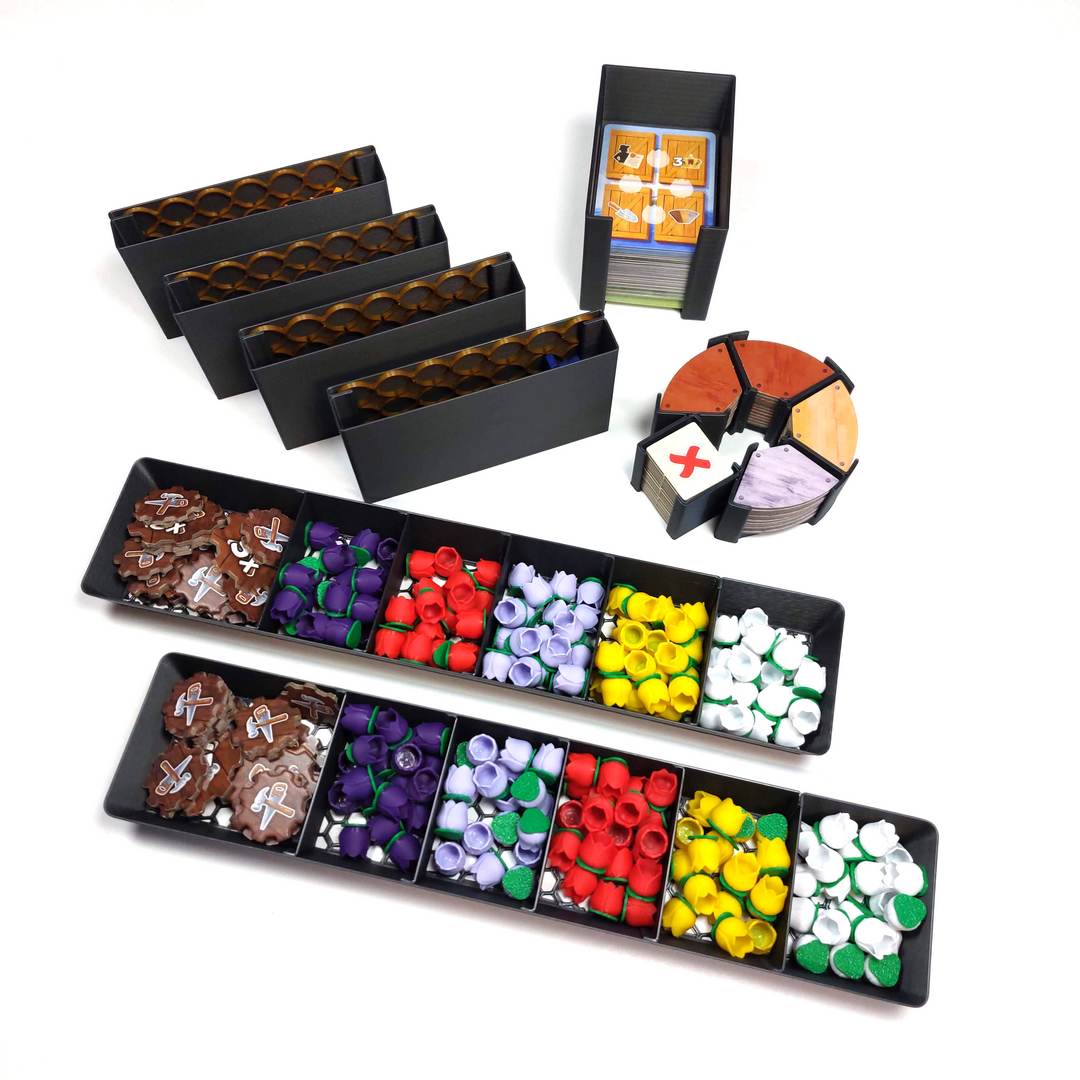 Inserty HERMAN Insert: Údolí Tulipánů Varianta: Deluxe insert NENÍ HRA! Insert pro hru Údolí Tulipánů / Windmill Valley