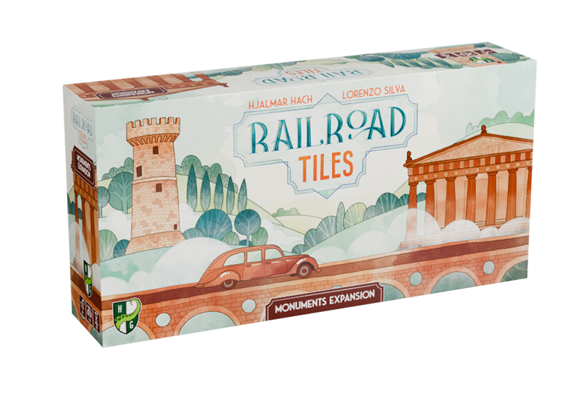 Horrible Games Railroad Tiles: Monuments Expansion