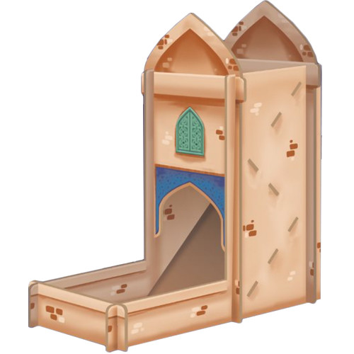 Crafty Games Tabriz : Promo Punchboard 2 (Dice Tower) EN