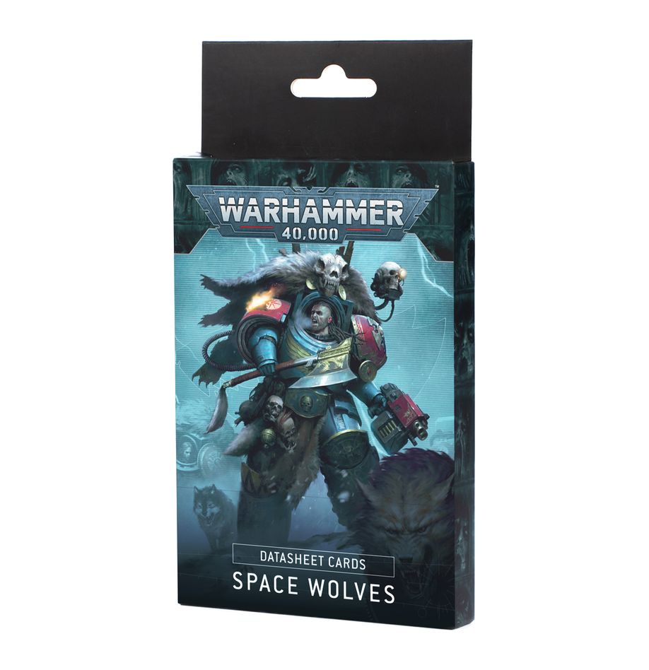 Games Workshop Warhammer 40000: Space Wolves: Datasheet Cards