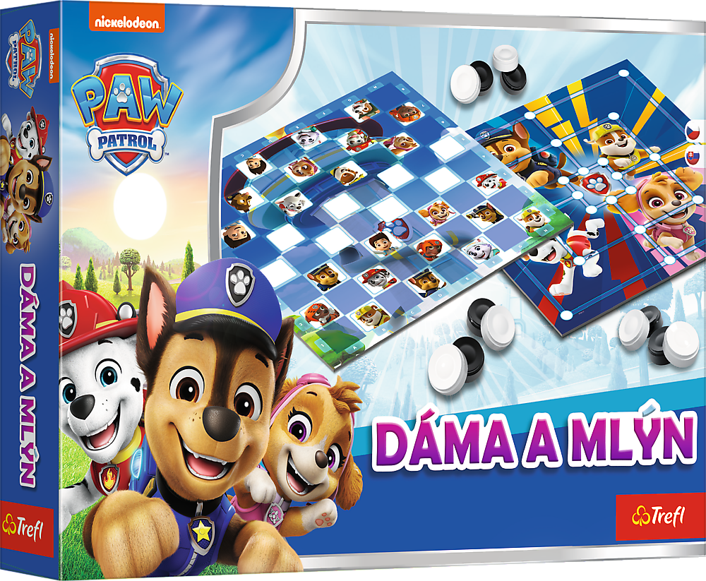 Trefl Dáma a Mlýn Tlapková patrola/Paw Patrol