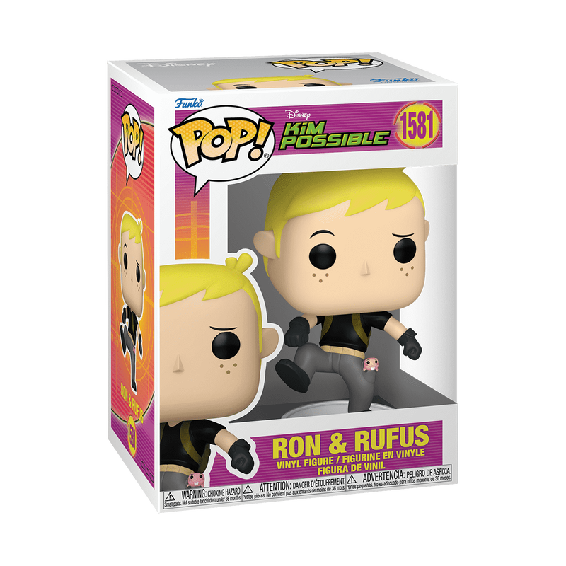 FunkoPop Funko POP! Disney Kim Possible - Ron & Rufus