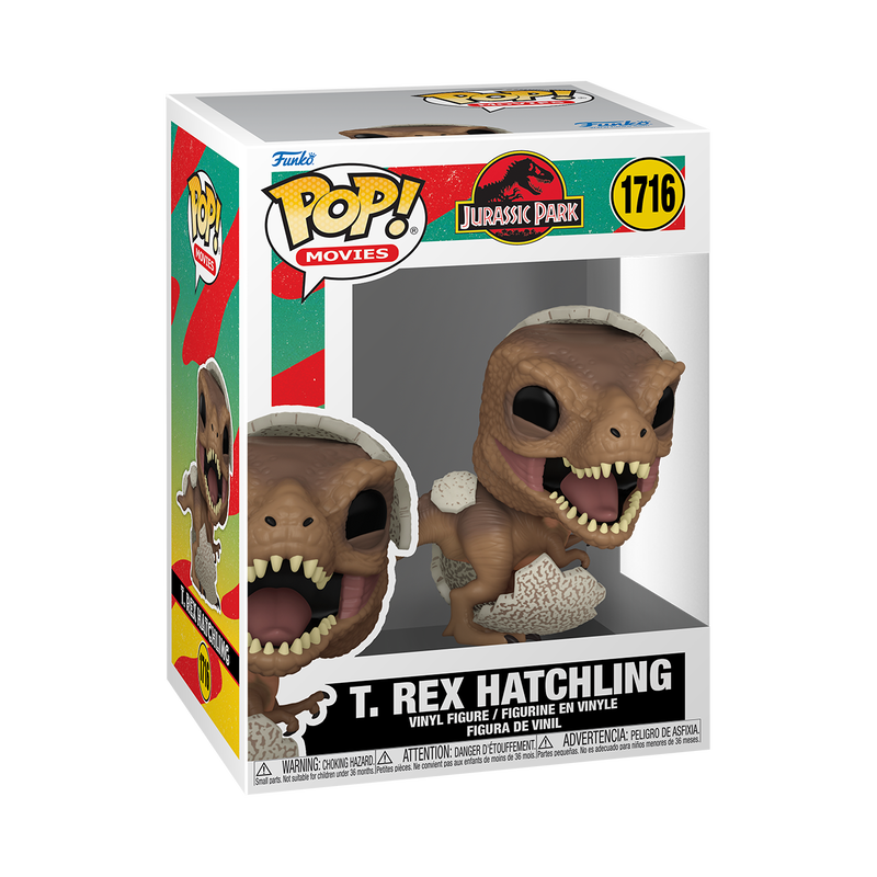 FunkoPop Funko POP! Movies: Jurassic Park - Tyrannosaurus Rex Hatchling
