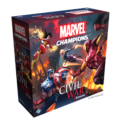 Fantasy Flight Games Marvel Champions: The Card Game – Civil War Expansion