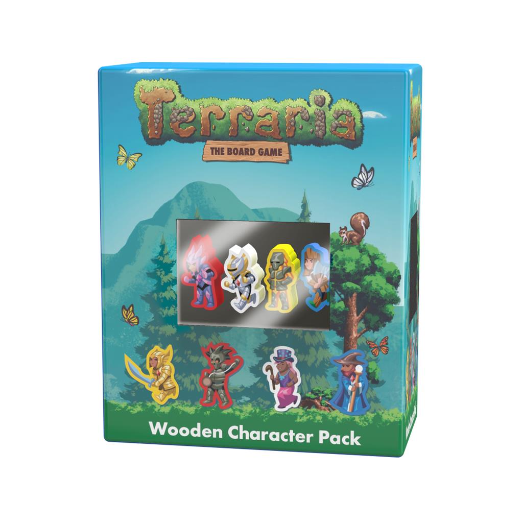 Paper Fort Games Terraria: The Board Game – Wooden Character Pack