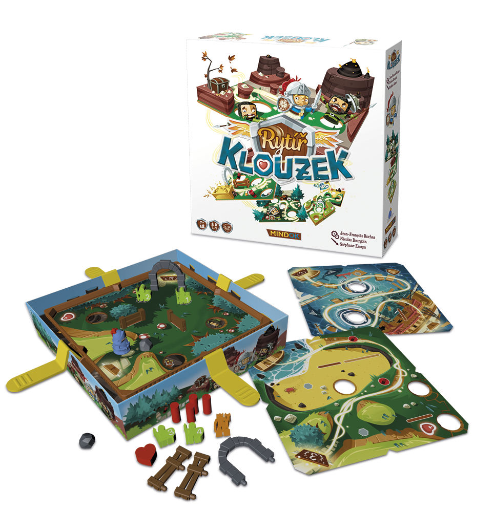 Mindok Rytíř klouzek Obrázek