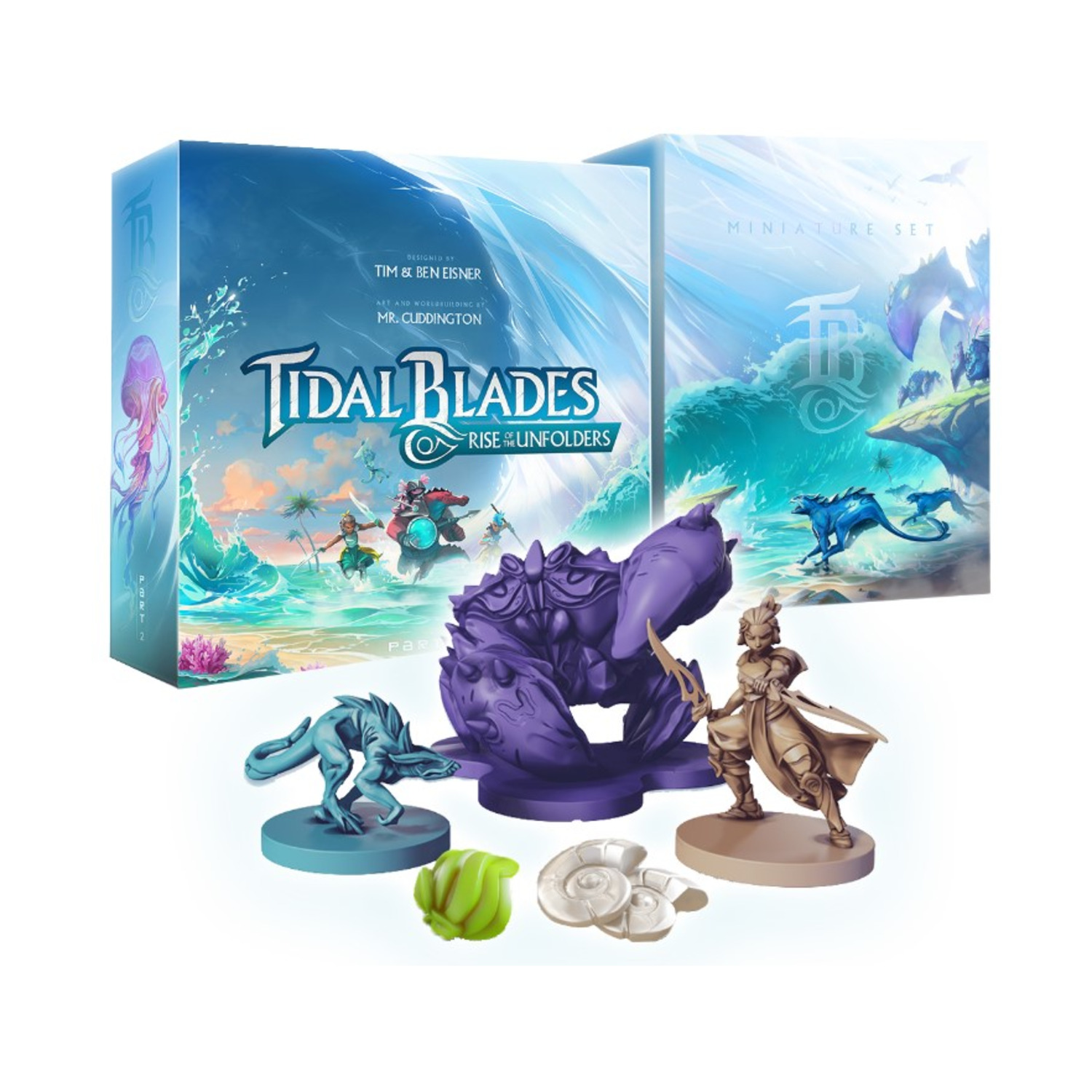 Druid City Games Tidal Blades 2: Rise of the Unfolders Deluxe Edition (Washed Minis)