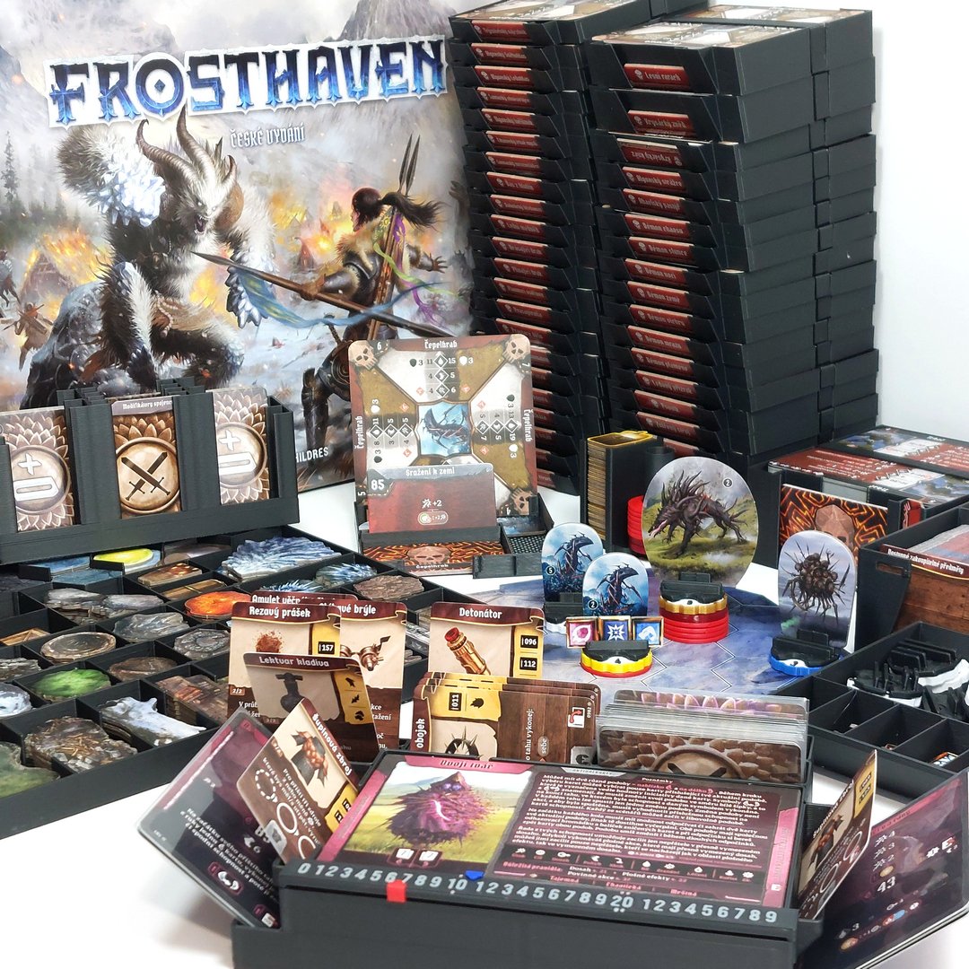 Inserty HERMAN Insert: Frosthaven NENÍ HRA! Insert pro Frosthaven