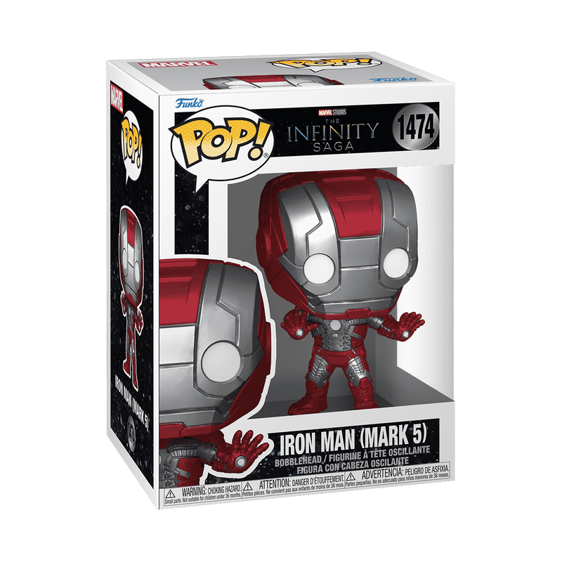 FunkoPop Funko POP! Marvel The Infinity Saga - Iron Man (Mark 5)