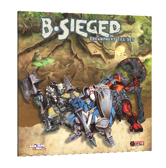 Cool Mini Or Not B-Sieged: Encampment Tile Set