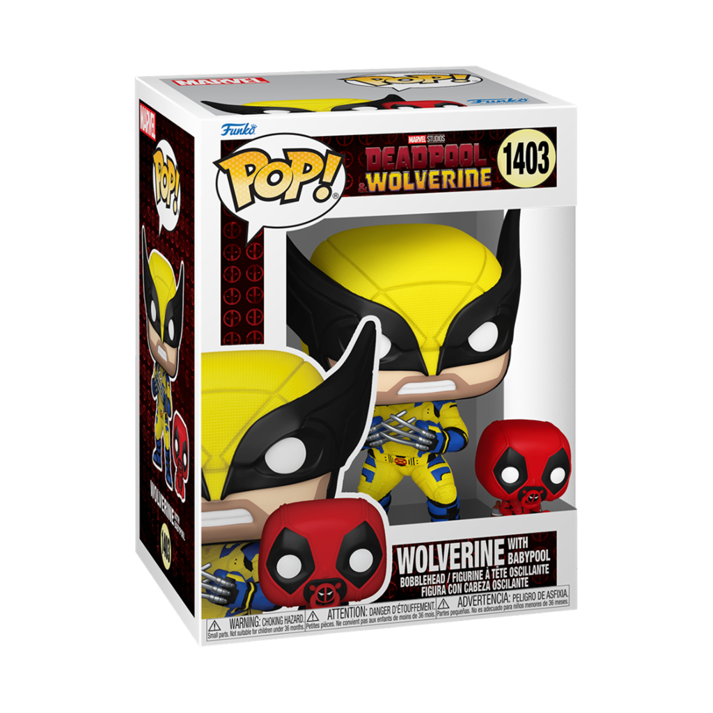 FunkoPop Funko POP! POP&Buddy: Deadpool 3 S2- Wolverine w/ Babypool