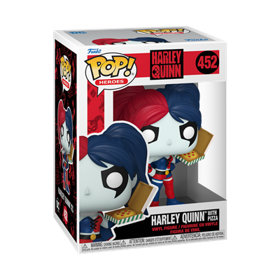 FunkoPop Funko POP! Heroes: DC - Harley w/Pizza