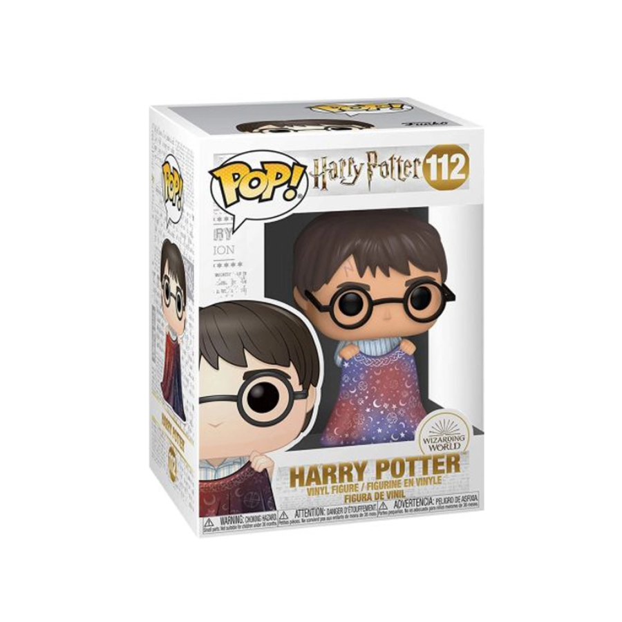FunkoPop Funko POP! Movies: HP - Harry w/Invisibility Cloak