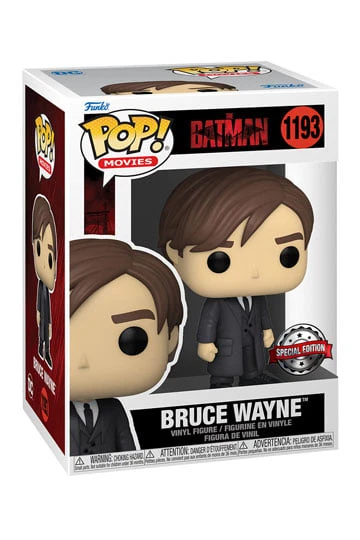 FunkoPop Funko POP! Movies: The Batman- Bruce Wayne (Suit)(Exclusive)