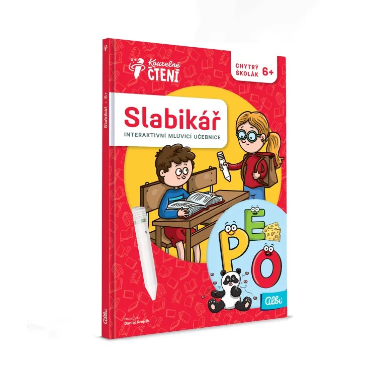Albi Kniha Slabikář (Kouzelné čtení)