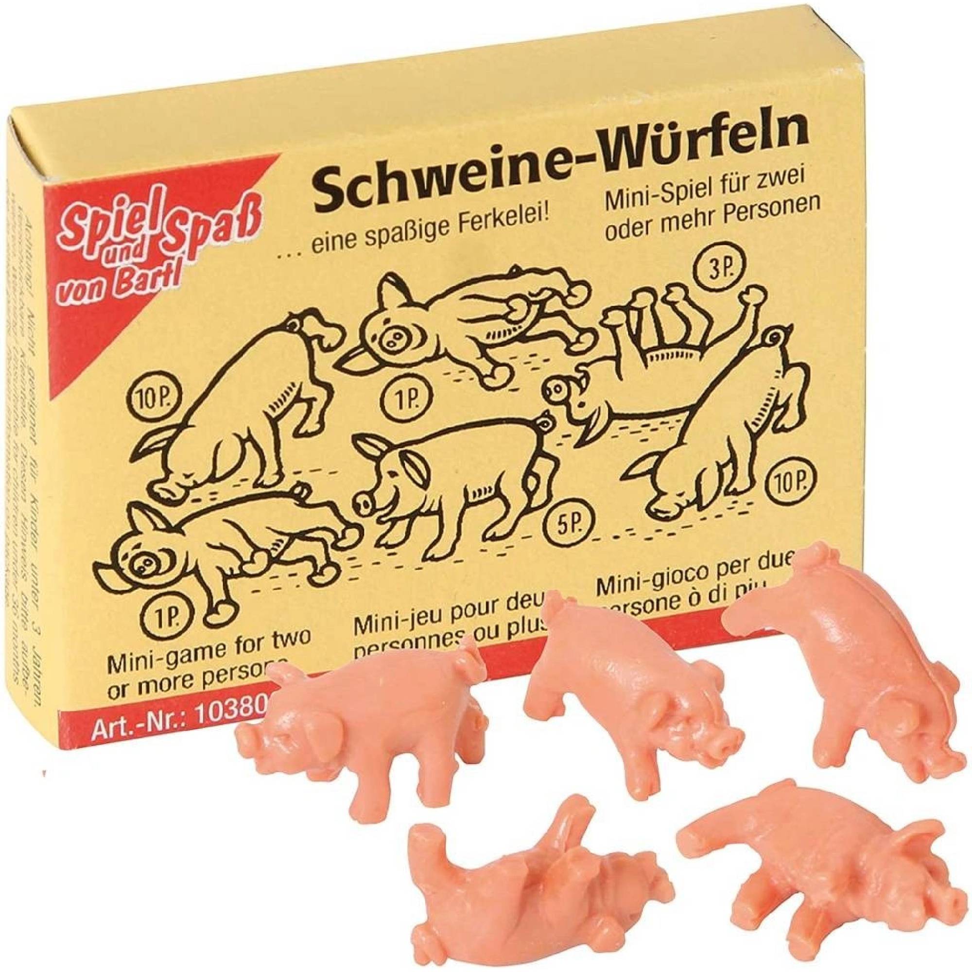 HRAS Mini Prasátka - kostková hra Schweine-Würfeln (CZ)