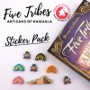Samolepky pro Five Tribes: Artisans  (Five Tribes: Artisans Stickers)