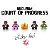 Samolepky pro Nucleum – Court of Progress