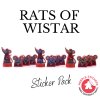 Samolepky pro Krysy z Wistaru  (Rats of Wistar Stickers)