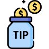 Tips jar