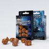 Q-Workshop - Classic RPG Dice Set (7 dice) karamelová / žlutá