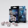 Q-Workshop - Classic RPG Dice Set (7 dice) perleťová/červená