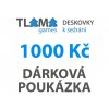  - Dárková poukázka 1000 Kč - tištěná