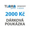  - Dárková poukázka 2000 Kč - tištěná