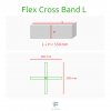 Feldherr - Feldherr Flex Cross Band - L (3ks)