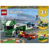 LEGO Kamion pro přepravu závodních aut 31113
