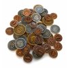 TLAMA games - Sada univerzálních kovových mincí (50 ks)