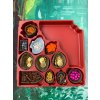 Stylové misky na zdroje pro Everdell The Complete Collection (Divukraj). (Barva Vícebarevná)