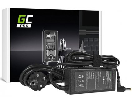 GreenCell AD01P adaptér 65W pro Acer - kulatý konektor