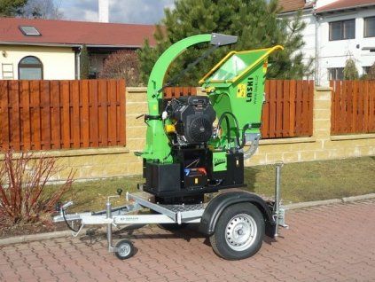 Laski LS 100/27CB brzděný - profesionální štěpkovač