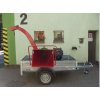 PIRANA - štěpkovač s motorem Kohler 23,5 HP na podvozku