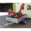 PIRANA - štěpkovač s motorem Kohler 23,5 HP na podvozku