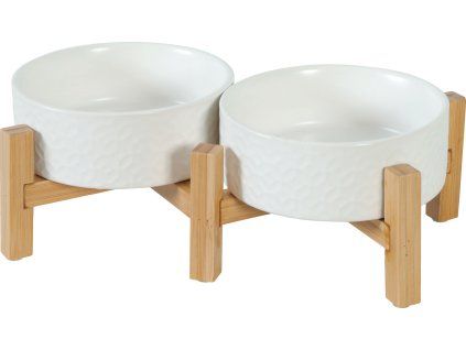 Miska keramická KERAMO DUO bílá