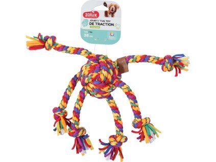 Hračka pes RAINBOW Chobotnice 38cm